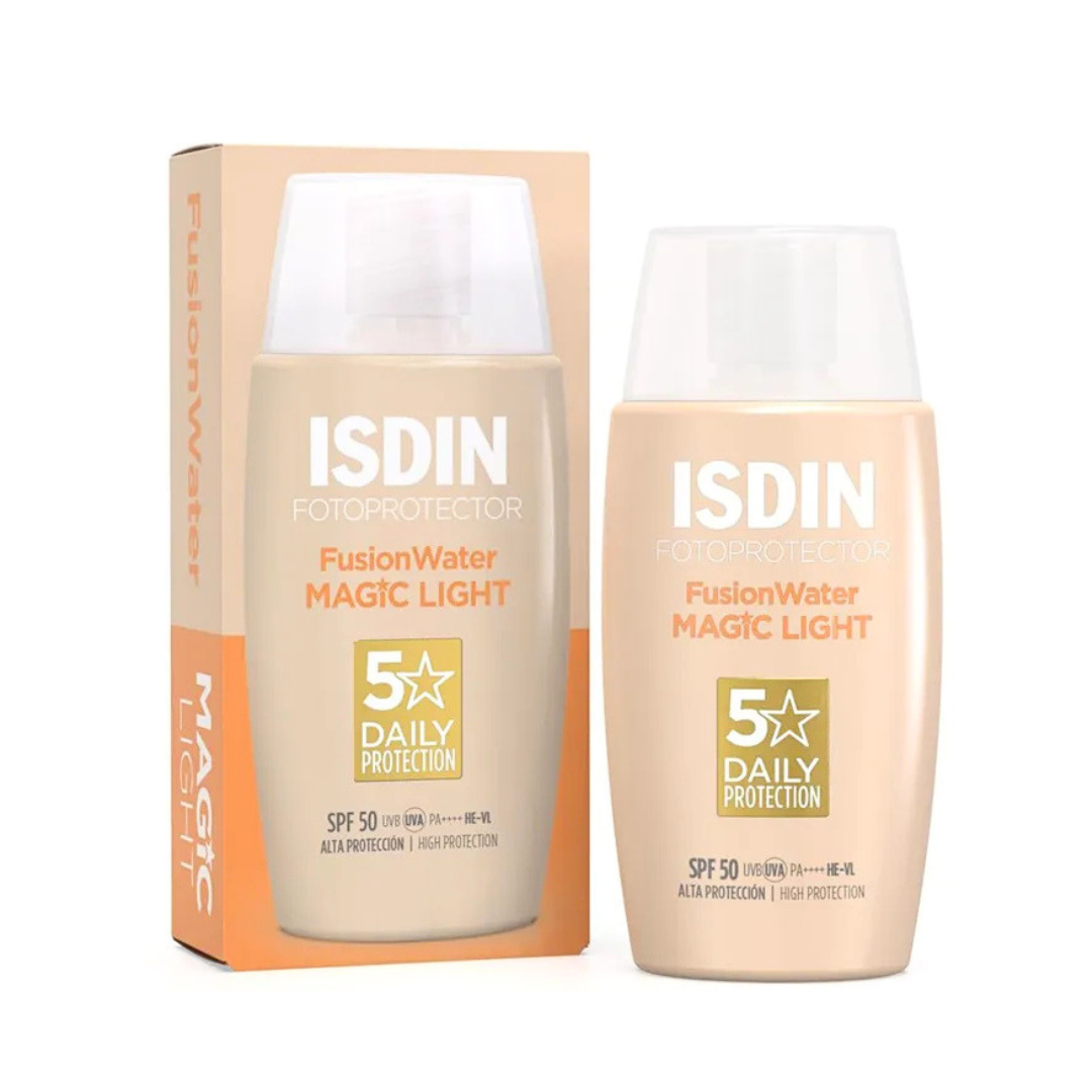 FOTOPROTECTOR ISDIN FUSION WATER COLOR LIGHT SPF50 Oil free 50ML
